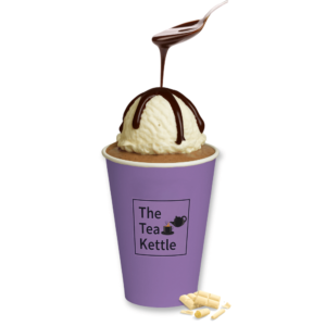 Cold Coco with Vanilla Ice Cream